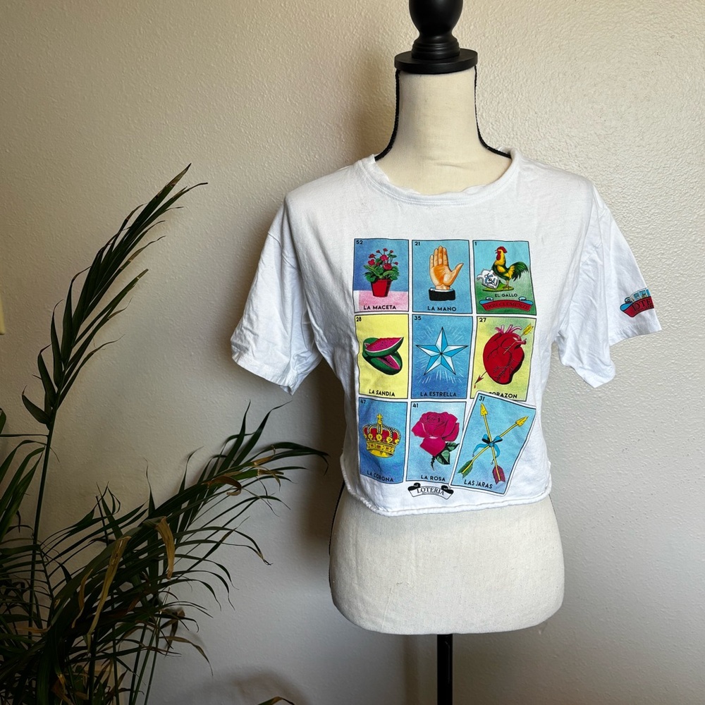 loteria crop top s